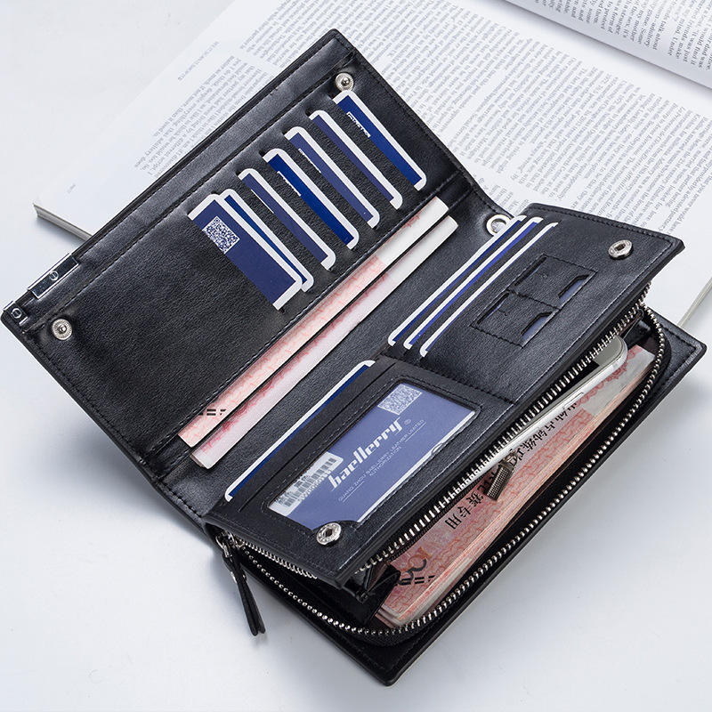 Long Men Clutch Wallet