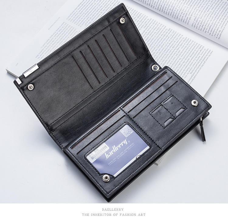 Long Men Clutch Wallet